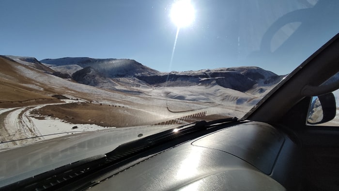 Travel by cars, Kyrgyzstan tours.